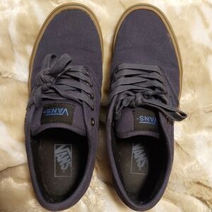 Vans Men's Black Canvas Sneakers